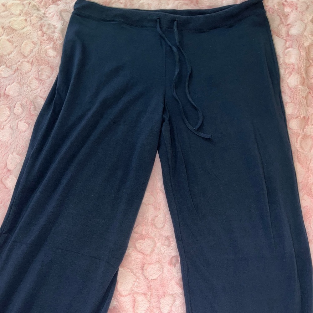 Skims cotton jersey straight leg pant